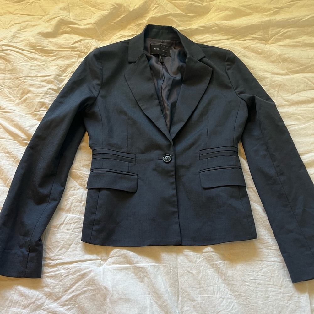 BCBGMAXAZRIA Navy Blazer
